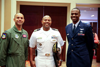 Another trio of leaders - Cpt. Jason Sanders, Cmdr. Bobby Hand and Cpt. Marc Fulson